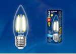 Лампа светодиодная Uniel LED-C35-13W/3000K/E27/CL PLS02WH