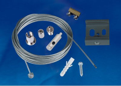 Трехфазная трековая система Uniel UFB-H45 SILVER 1 POLYBAG