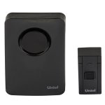 Звонок беспроводной Uniel UDB-014W-R1T1-36S-100M-BL