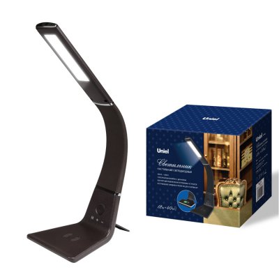 Светодиодный светильник Uniel TLD-565 Brown/LED/360Lm/3000-6000K/Dimmer/WR