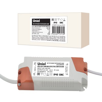 Панель светодиодная Uniel UED-ULP-36W/MB EFFECTIVE SWITCH DIM Панель светодиодная Uniel UED-ULP-36W/MB EFFECTIVE SWITCH DIM