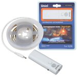 Комплект светодиодной ленты Uniel ULS-R22-1,5W/4000K/1,0M/2AA SENSOR Smart Light блистер