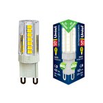 Лампа светодиодная Uniel LED-JCD-5W/3000K/G9/CL GLZ09TR