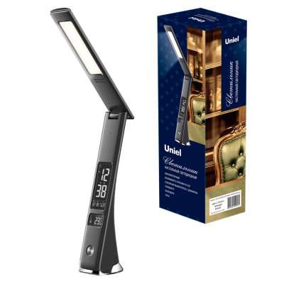 Светодиодный светильник с аккумулятором Uniel TLD-567 Black/LED/300Lm/4500K/Dimmer