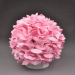 Фурнитура для ростовых цветов Uniel ULW-R07 T/3000K/150C/A Гортензия Белый/Светлая роза