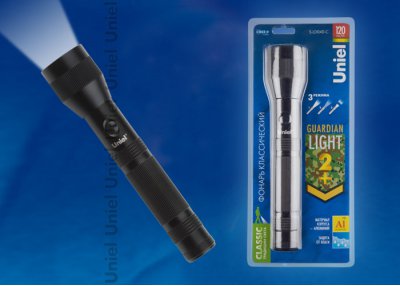 Фонарь Uniel S-LD040-C Black