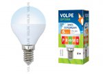 Лампа светодиодная Volpe LED-G45-6W/NW/E14/FR/O