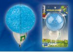 Светодиодный светильник-ночник Uniel DTL-309-Шар/BLUE/1LED/0,1W