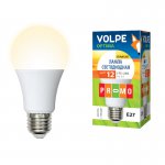Лампа светодиодная Volpe LED-A60-12W/WW/E27/FR/O