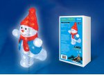 Фигура светодиодная Uniel ULD-M2234-040/STA WHITE IP20 SNOWMAN-2