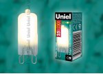 Лампа галогенная Uniel JCD-FR-X25/G9