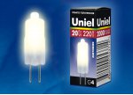 Лампа галогенная Uniel JC-220/20/G4 FR