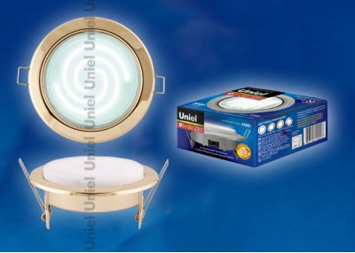 Светильник накладной Uniel GX53/H4 GOLD