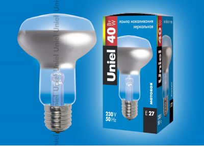 Лампа накаливания Uniel IL-R63-FR-40/E27