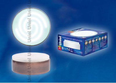 Светильник накладной Uniel GX53/FT ANTIQUE COPPER Светильник накладной Uniel GX53/FT ANTIQUE COPPER