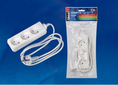 Удлинитель Uniel S-CD3-1,5 Удлинитель Uniel S-CD3-1,5