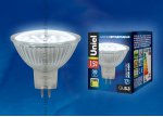 Лампа светодиодная Uniel LED-MR16-SMD-1,5W/DW/GU5.3 105 Lm