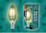Лампа галогенная Uniel HCL-42/CL/E14 candle twisted gold