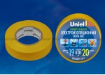 Изоляционная лента Uniel UIT-135P 20/19/01 YEL