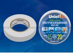 Изоляционная лента Uniel UIT-135P 20/15/01 WHT