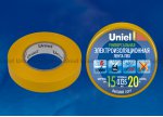 Изоляционная лента Uniel UIT-135P 20/15/01 YEL