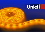 Гибкая светодиодная лента Uniel ULS-5050-30LED/m-10mm-IP20-DC12V-7,2W/m-5M-YELLOW