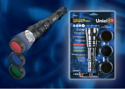 Фонарь Uniel P-ML076-BB Black