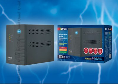 Интерактивный источник бесперебойного питания "Uniel" Uniel U-IUPS-1000UC