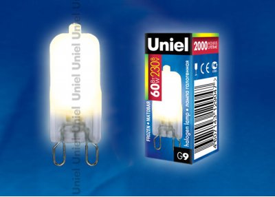 Лампа галогенная Uniel JCD-FR-60/G9