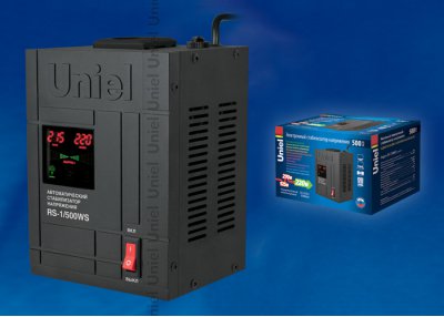 Стабилизатор напряжения Uniel RS-1/500WS