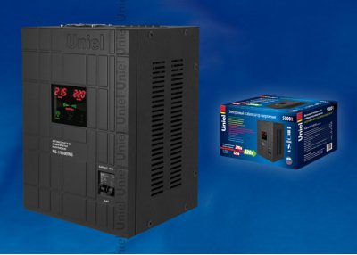 Стабилизатор напряжения Uniel RS-1/5000WS