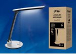 Лампа настольная Uniel TLD-512 Silver/LED/550Lm/4500K/Dimer