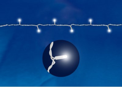 Гирлянда светодиодная Uniel ULD-S1000-120/DWA WHITE IP67