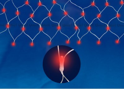 Сетка светодиодная Uniel ULD-N2520-240/DTA RED IP20