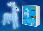 Фигура светодиодная Uniel ULD-M3739-040/STA WHITE IP20 DEER