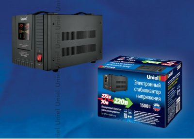 Стабилизатор напряжения Uniel RS-1/1500LS