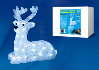 Фигура светодиодная Uniel ULD-M3133-050/STA WHITE IP20 LYING FAWN