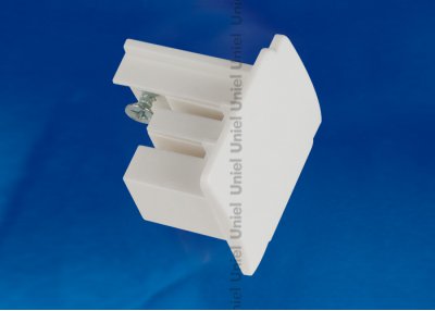 Заглушка торцевая Uniel UFB-C41 WHITE 1 POLYBAG