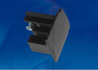 Заглушка торцевая Uniel UFB-C41 BLACK 1 POLYBAG