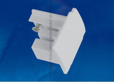 Заглушка торцевая Uniel UFB-C41 SILVER 1 POLYBAG