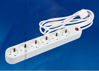 Фильтр сетевой Uniel S-GSP6-3C