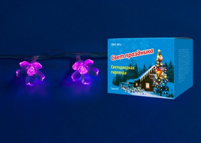 Гирлянда UNIEL ULD-S0700-050/DTA PINK IP20 PINK SAKURA