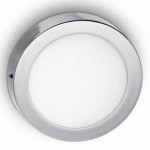 Ideal Lux UNIVERSAL AP1 24W ROUND CROMO Настенный светильник