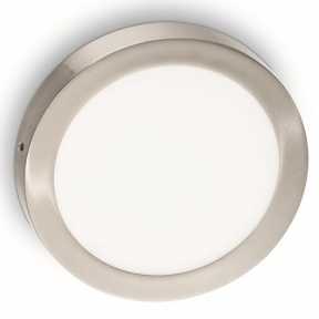 Ideal Lux UNIVERSAL AP1 24W ROUND NICKEL Настенный светильник Ideal Lux UNIVERSAL AP1 24W ROUND NICKEL Настенный светильник