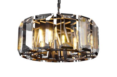 Люстра Harlow Round MAK interior UR374-6 Черный, стекло