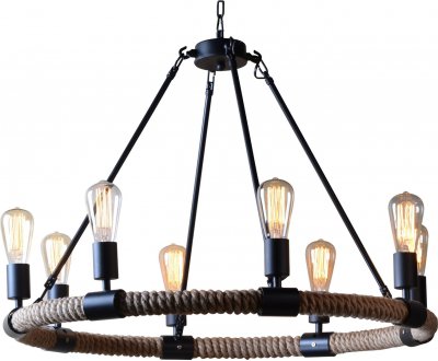 Люстра Adara MAK interior UR817-8 Черный, стекло Люстра Adara MAK interior UR817-8 Черный, стекло