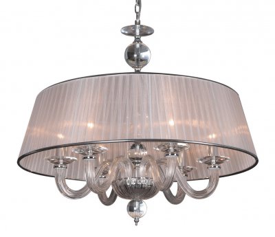 Люстра Paolina MAK interior US70S Хром, Бежевый