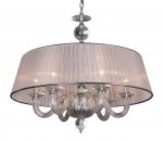 Люстра Paolina MAK interior US70S Хром, Бежевый