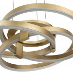 Подвесной светильник Indigo 14002/3P Gold PLEIADE