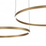 Подвесной светильник Indigo 14001/2P Gold GALASS